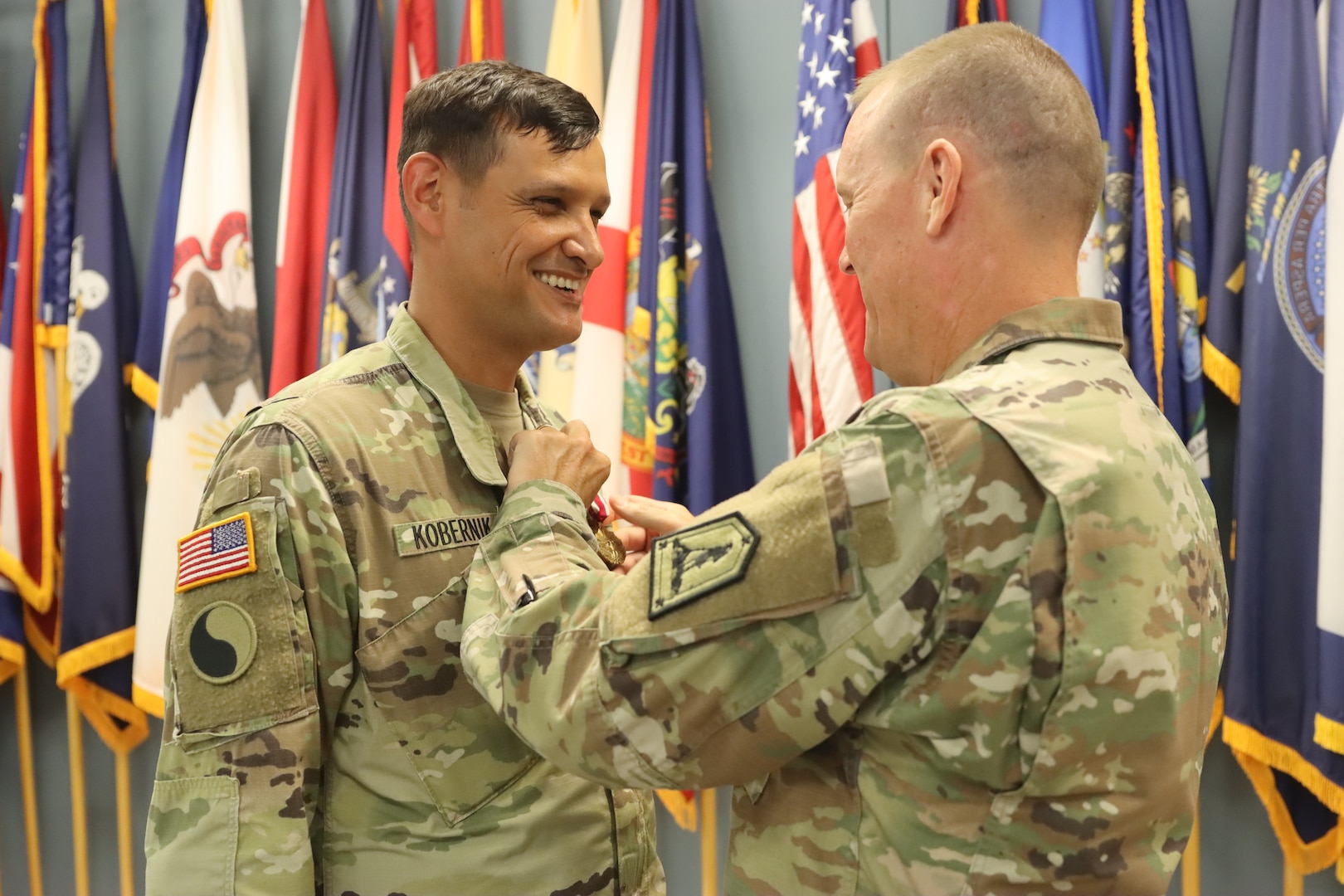 Mason succeeds Kobernik as 183rd RTI commander