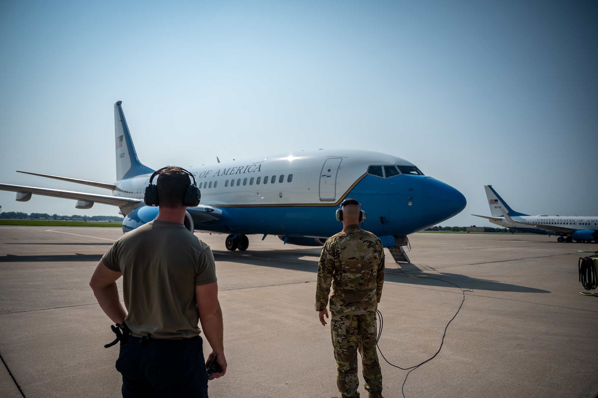 Maintainers from the 932nd Airlift Wing’s 932nd Aircraft Maintenance Squadron are hosting their active-duty counterparts from the 89th Maintenance Group, Andrews AFB in a total force integration training affair.