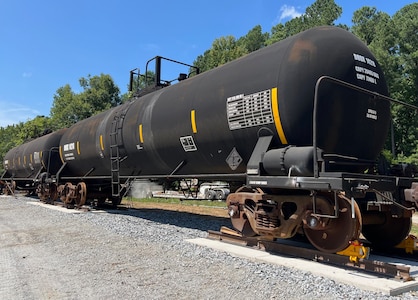 Rail tank cars added to petroleum training program at Fort Barfoot