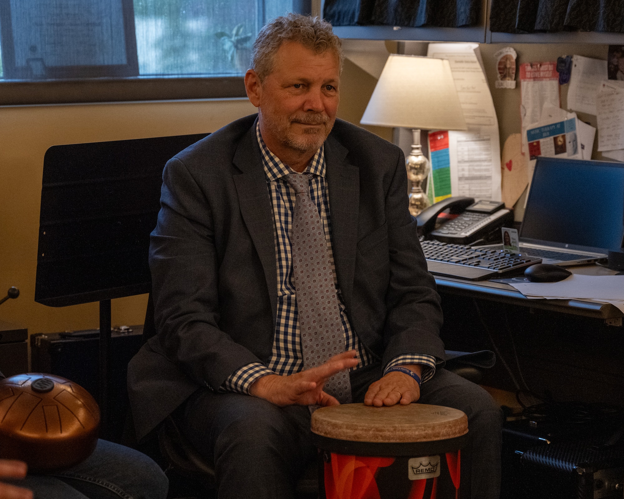 JBER’s TBI Clinic aims to provide comprehensive, evidence-based treatment for the mind while providing the greatest degree of care to the individual.  The clinic offers a variety of care, to include music and art therapy classes.
