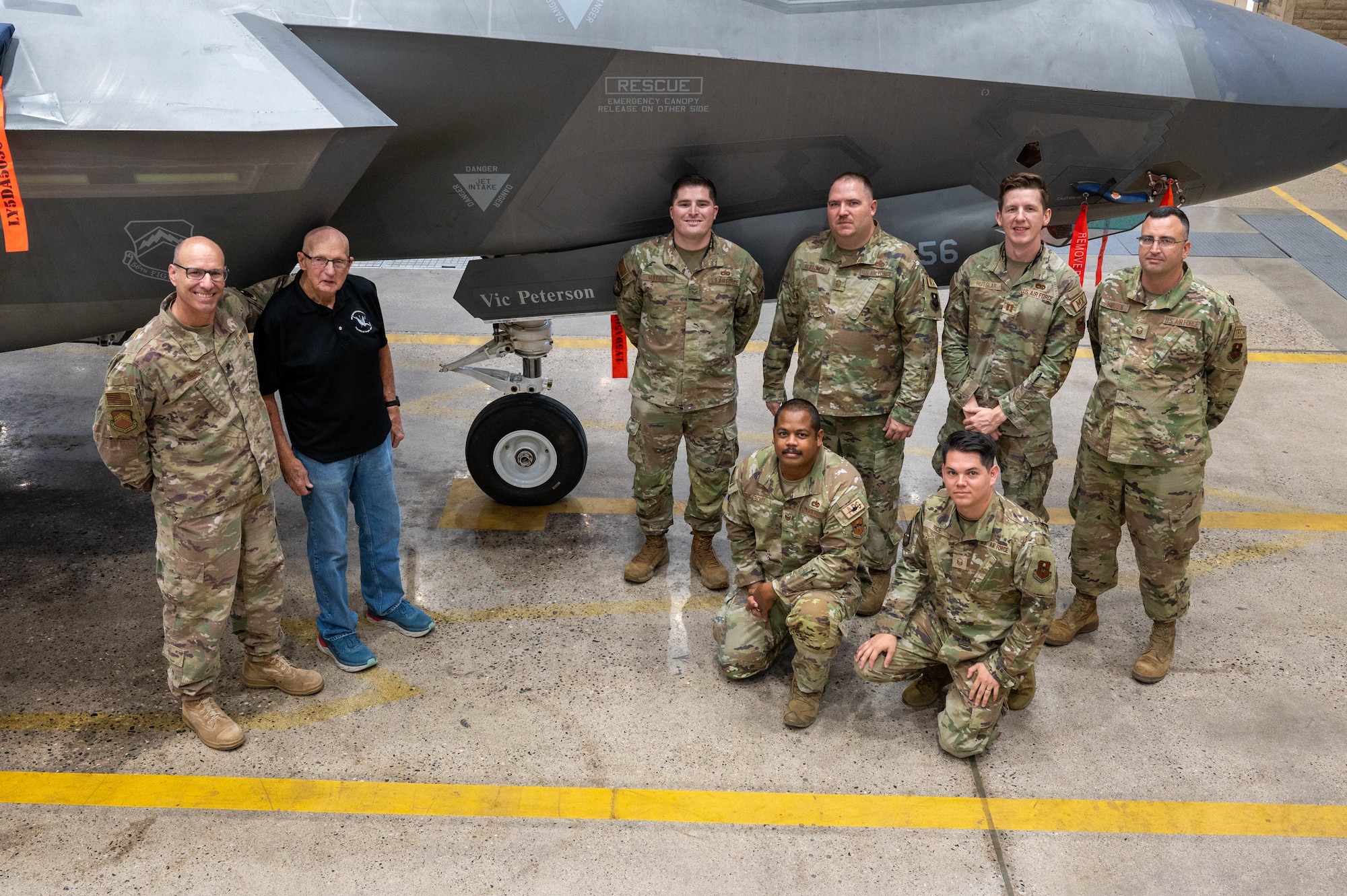 Luke AFB recognizes Vic Peterson Day &gt; Air Education and Training 