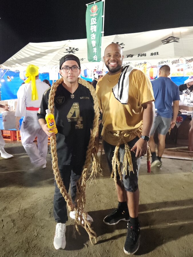 ８月25日（日）、第３海兵遠征軍音楽隊がコロナ禍以降、6年ぶりとなる辺野古大綱引き「テービーガーエー」にゲスト出演し、聴衆を沸かせました。