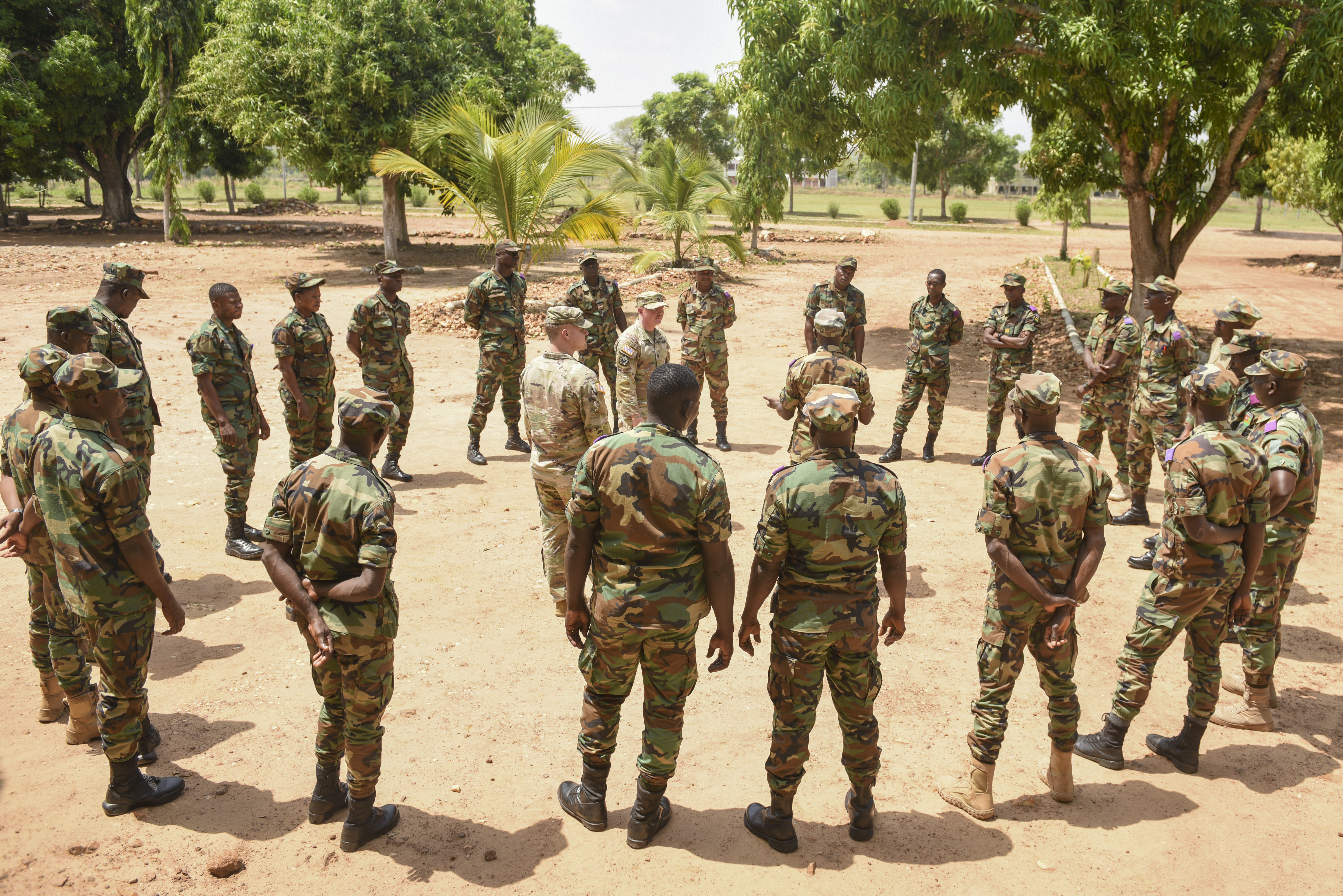 Group of soldiers