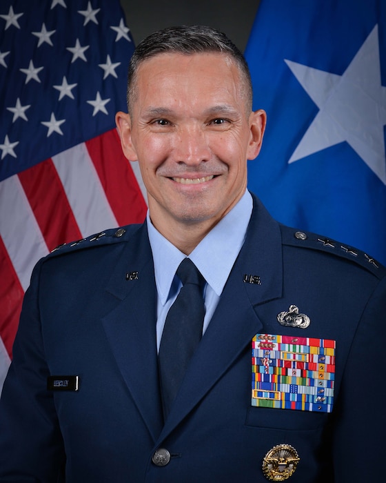 This is the official portrait of Lt. Gen. Thomas K. Hensley.