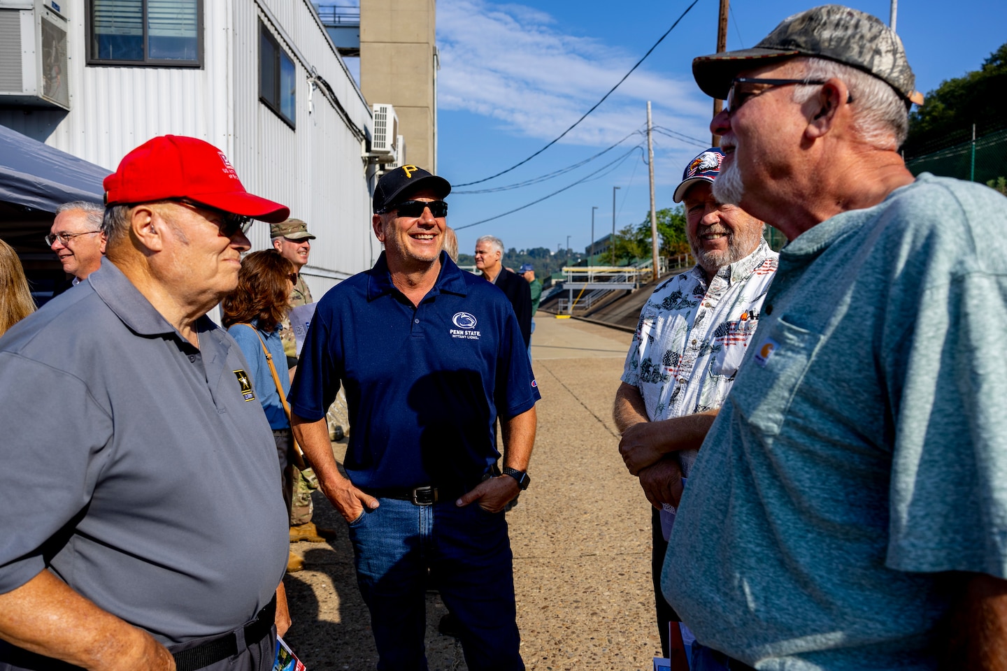 Ribbon-cutting ceremony for the John P. Murtha Locks and Dam.