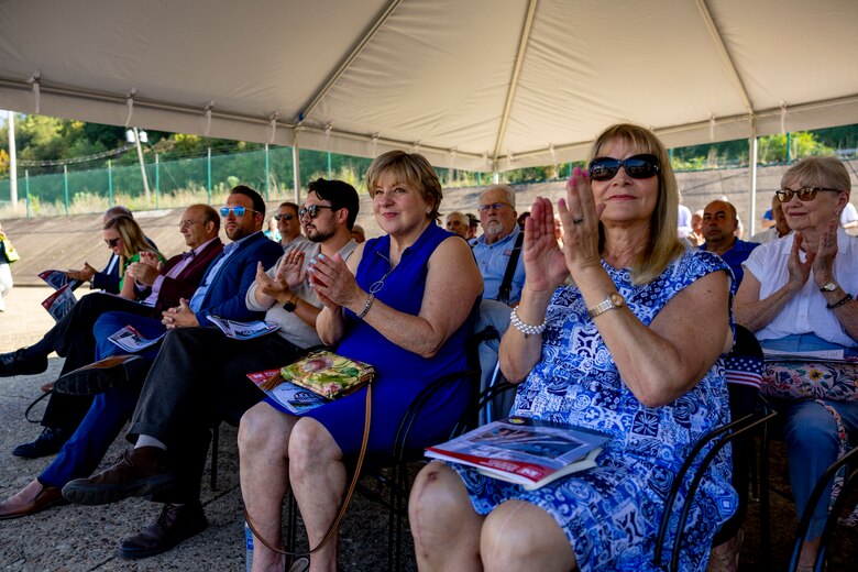 Ribbon-cutting ceremony for the John P. Murtha Locks and Dam.