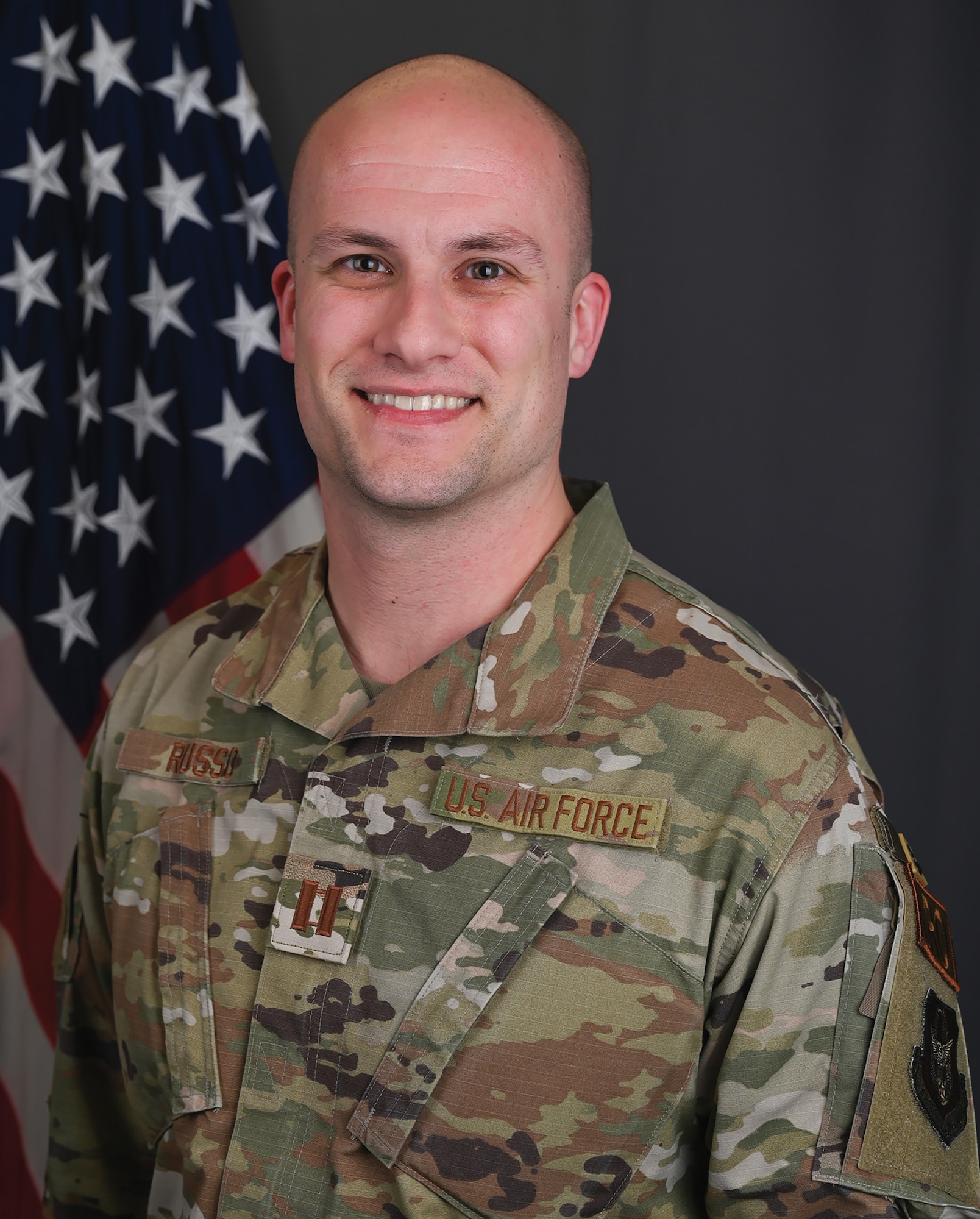 Capt. Joel Russo, 445th Logistics Readiness Squadron material management flight commander, is the 445th Airlift Wing Company Grade Officer of the Quarter, 2nd Quarter CY 2024.