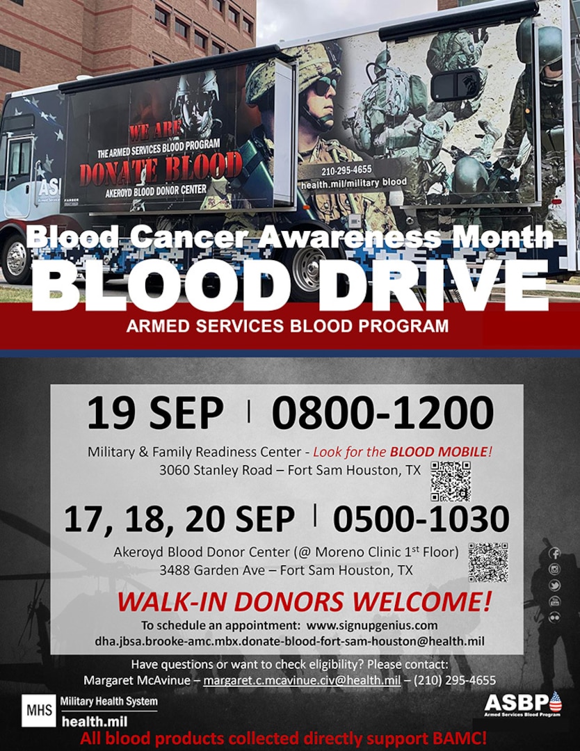 BAMC urgently seeking blood donations