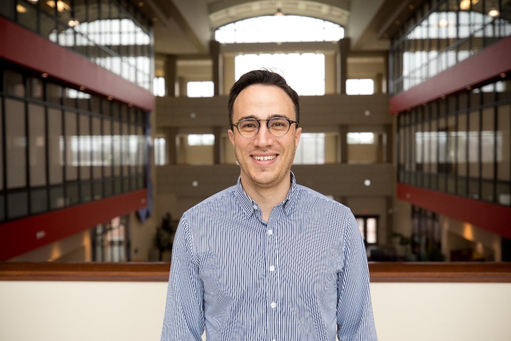 Bio photo of Eliot Bignell, a project manager for the Far East District