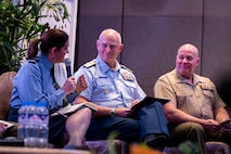 More than 200 people from 29 nations attend U.S. Indo-Pacific Command’s 35th annual International Military Law and Operations Conference (MILOPS 24) in Manila, Philippines on Aug. 27-30, 2024. Hosted by USINDOPACOM and the Philippine Department of National Defense, MILOPS provides an opportunity for participants to strengthen partnerships, engage with leading experts, and reaffirm shared commitment to international law, including respect for sovereignty and territorial integrity. USINDOPACOM is committed to enhancing stability in the Indo-Pacific region by promoting security cooperation, encouraging peaceful development, responding to contingencies, deterring aggression and, when necessary, fighting to win. (U.S. Navy photo by Chief Mass Communication Specialist Shannon M. Smith)