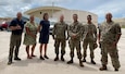 Letterkenny Army Depot employees, Kate Williams, Strategic Management director, and Ashley Filling, Process Engineering Branch supervisor and cold spray lead integrator, made significant steps in advancing LEAD's forward repair capabilities during a recent visit to Andersen Air Force Base, Guam, July 22-25, 2024. (U.S. Air Force photo by Maj. Robert Smith)