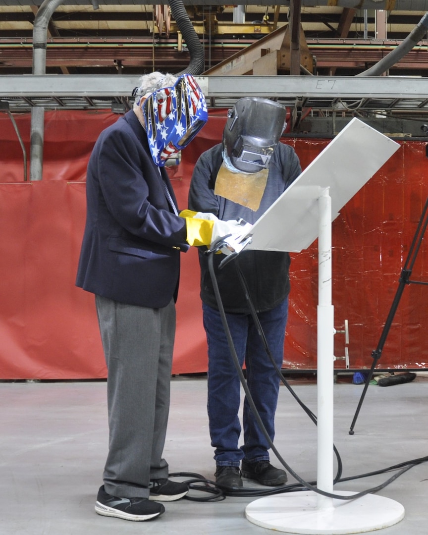 The U.S. Navy celebrated the keel plate signing ceremony for the future USS Thomas G. Kelley at General Dynamics Bath Iron Works (BIW) on Aug. 30.