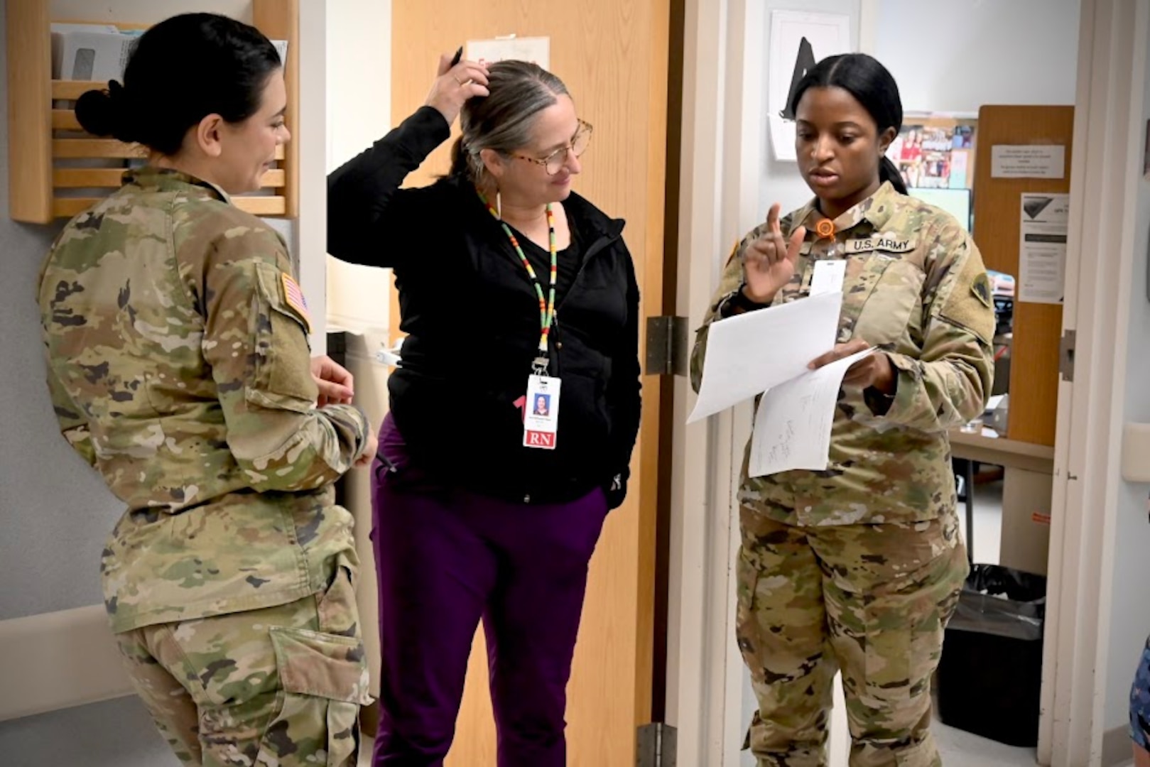 Members of the District of Columbia Army National Guard Medical Detachment perform medical, dental, and optometry clinic services during Innovative Readiness Training - Operation Walking Shield 2024 at the Fort Belknap Reservation, Mont., Aug. 2-17, 2024. Operation Walking Shield Innovative Readiness Program (IRT) is a real-world mission led by the Montana Army National Guard in collaboration with the Fort Belknap Indian Health Service, U.S. Army Reserve and Minnesota Army National Guard.