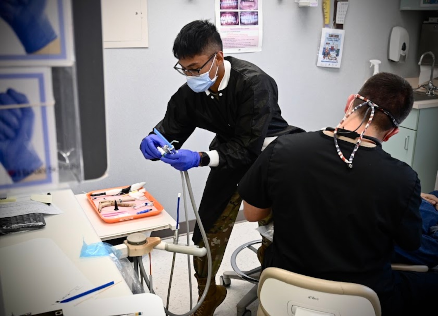 Members of the District of Columbia Army National Guard Medical Detachment perform medical, dental, and optometry clinic services during Innovative Readiness Training - Operation Walking Shield 2024 at the Fort Belknap Reservation, Mont., Aug. 2-17, 2024. Operation Walking Shield Innovative Readiness Program (IRT) is a real-world mission led by the Montana Army National Guard in collaboration with the Fort Belknap Indian Health Service, U.S. Army Reserve and Minnesota Army National Guard.