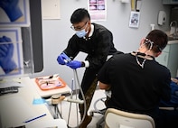 Members of the District of Columbia Army National Guard Medical Detachment perform medical, dental, and optometry clinic services during Innovative Readiness Training - Operation Walking Shield 2024 at the Fort Belknap Reservation, Mont., Aug. 2-17, 2024. Operation Walking Shield Innovative Readiness Program (IRT) is a real-world mission led by the Montana Army National Guard in collaboration with the Fort Belknap Indian Health Service, U.S. Army Reserve and Minnesota Army National Guard.