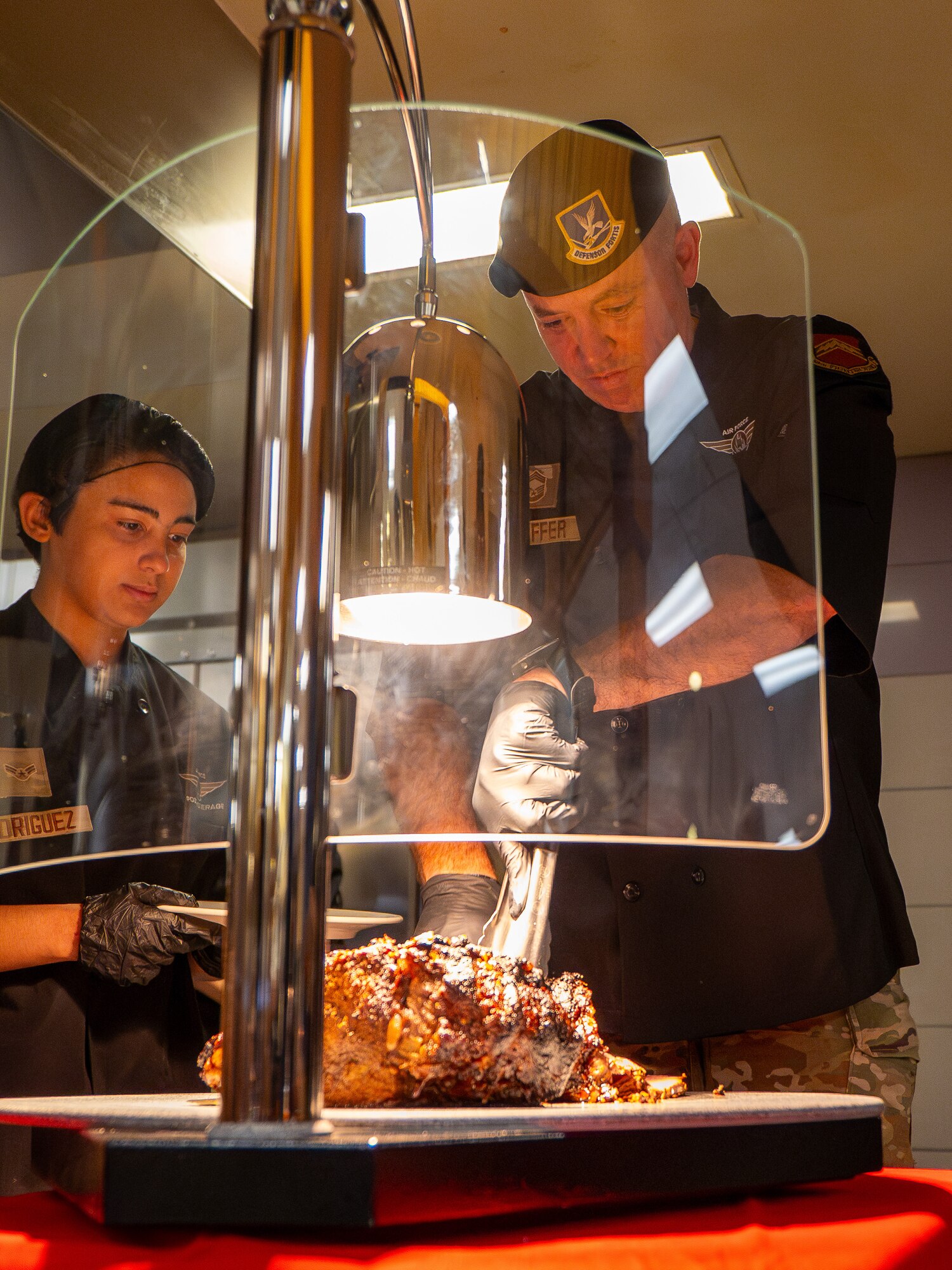 It is a longstanding tradition at the 56th Fighter Wing for base leadership and their families to serve Airmen a meal on Thanksgiving. Events like this enable commanders to demonstrate a servant leader mindset and help boost morale and reinforce the bond between commanders and their teams.