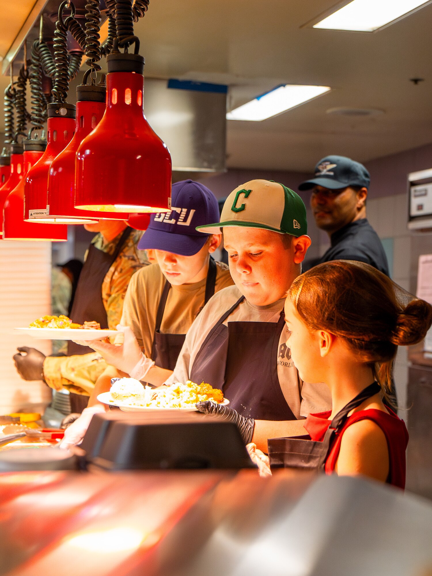 The long-standing tradition of 56th Fighter Wing leadership serving a holiday meal to Airmen exists to demonstrate gratitude and leadership, while fostering a sense of unity and camaraderie among Airmen. By sharing a meal, leadership shows their appreciation for their team members’ service and sacrifices, especially during the holidays when many are stationed away from their families.