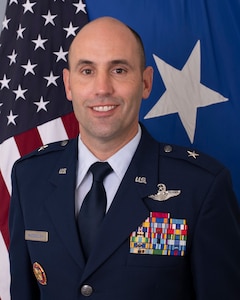 Official photo of Brig. Gen. Matt “Pitch” McDonough, commander, 113th Wing, District of Columbia Air National Guard