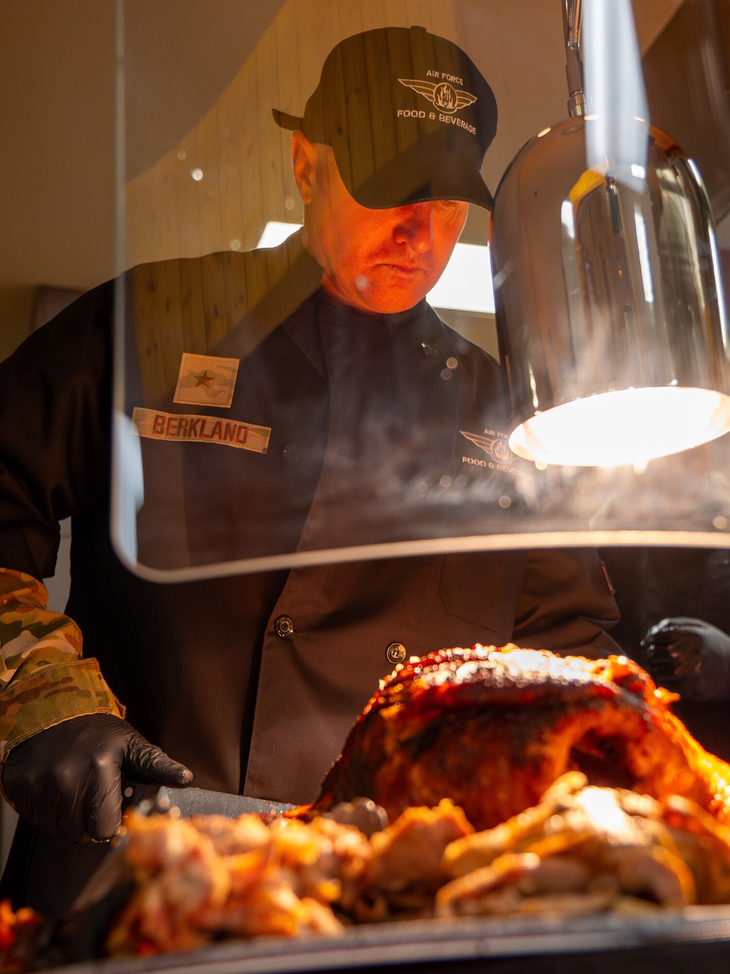 The tradition of 56th FW leadership serving holiday meals exists to demonstrate gratitude and leadership, while fostering a sense of unity and camaraderie among Airmen. By sharing a meal, leadership shows their appreciation for their team members’ service and sacrifices, especially during the holidays when many are stationed away from their families.