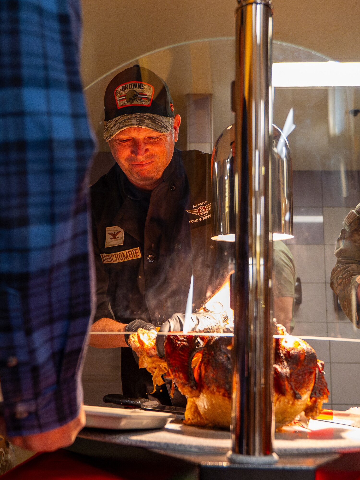 It is a longstanding tradition at the 56th Fighter Wing for base leadership and their families to serve Airmen a meal on Thanksgiving. Events like this enable commanders to demonstrate a servant leader mindset and help boost morale and reinforce the bond between commanders and their teams.