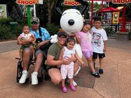 The Peko family at Worlds of Fun Amusement Park June 10, 2023