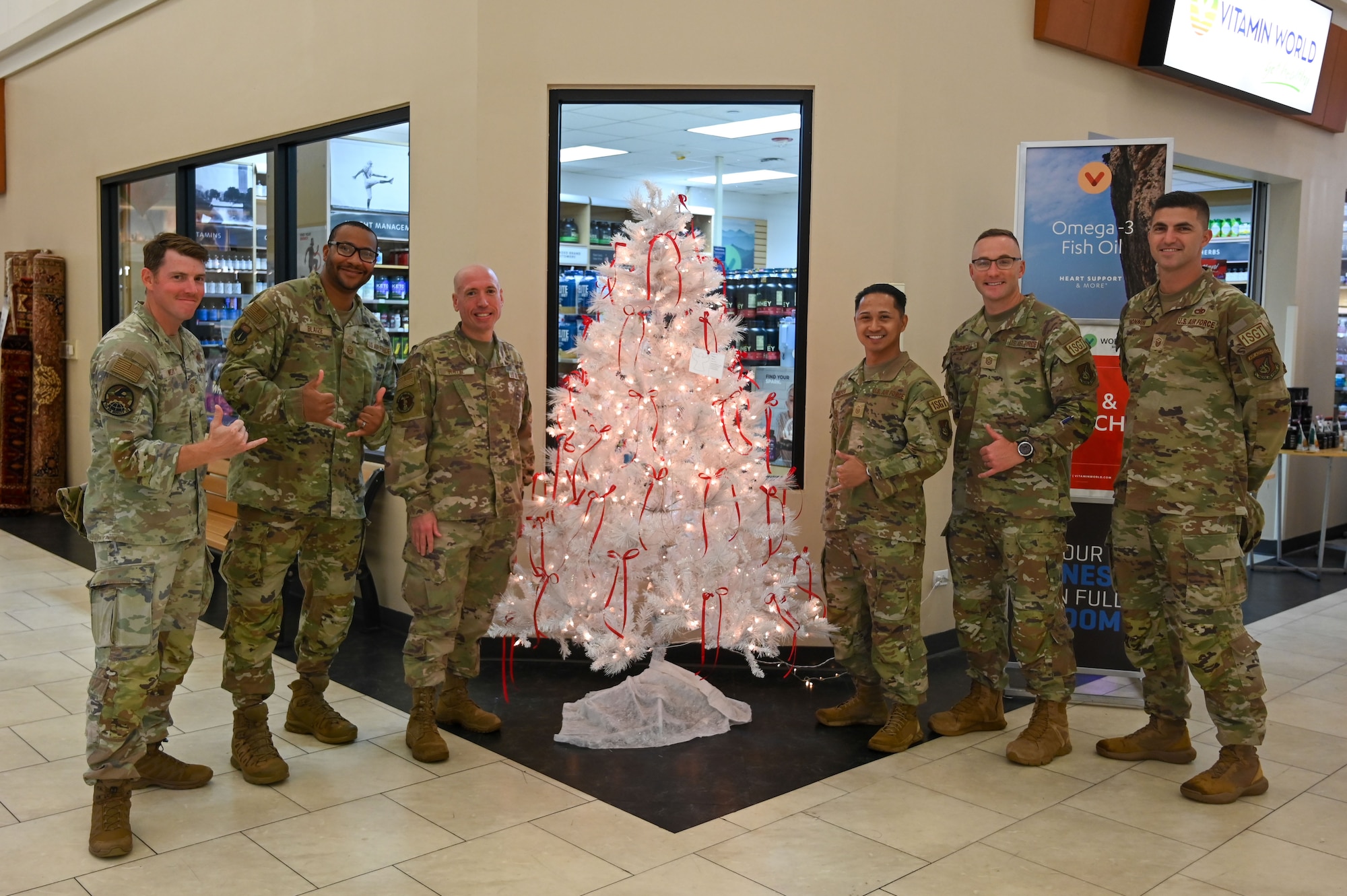 The Angel Tree is now up at the Base Exchange! (Christmas emojis) The process of getting a gift for a child in need this year is simple. 
-	Pick an Angel card from the Angel tree 
-	Purchase the requested gift on your Angel card
-	Return the gift (unwrapped) with the Angel card attached below the tree 
If you or someone you know would like to add a child or family to the Angel tree, please contact your unit’s First Sergeant! Gifts can be purchased between now and Dec. 18.