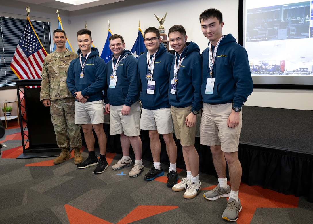 NSA Cybersecurity Exercise (NCX) Trophy Presentation for the U.S. Coast Guard Academy