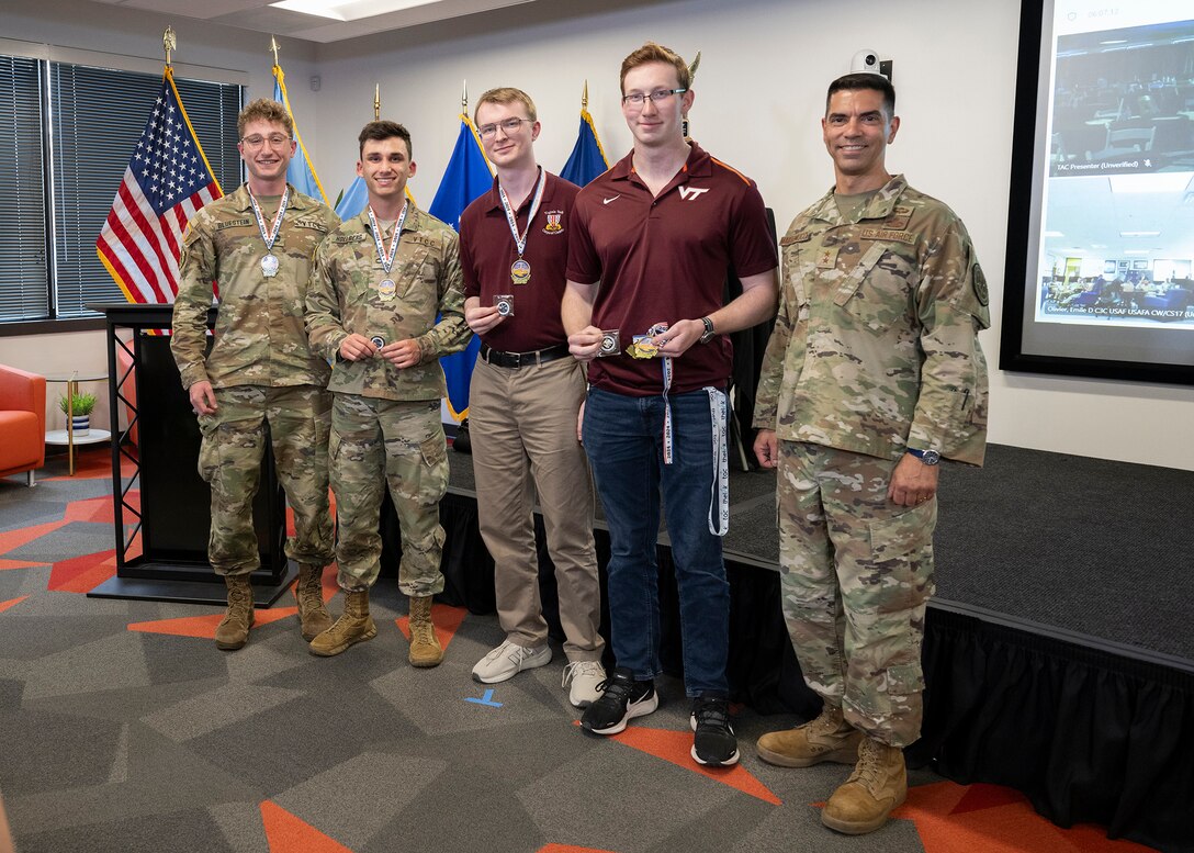 NSA Cybersecurity Exercise (NCX) Trophy Presentation for Virginia Tech