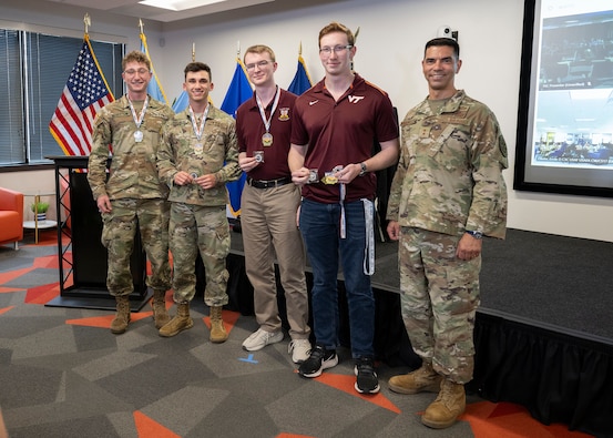 NSA Cybersecurity Exercise (NCX) Trophy Presentation for Virginia Tech