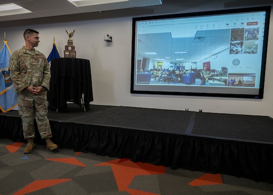 NSA Cybersecurity Exercise (NCX) Trophy Presentation for U.S. Air Force Academy