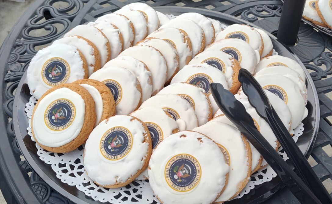White House cookies in recognition of U.S. Military Academy for winning NSA's 2024 Cyber Exercise