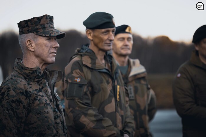 Commandant, Gen. Smith, Visits Trondheim