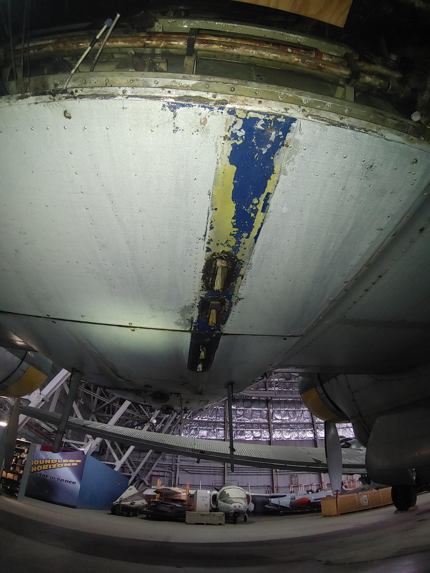 Douglas B-23 Dragon views in aircraft storage.