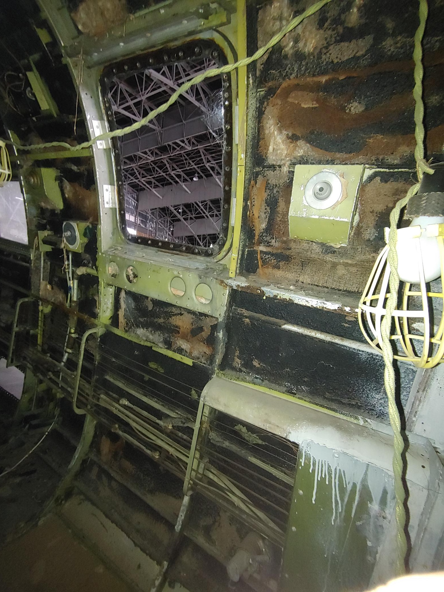 Douglas B-23 Dragon views in aircraft storage.