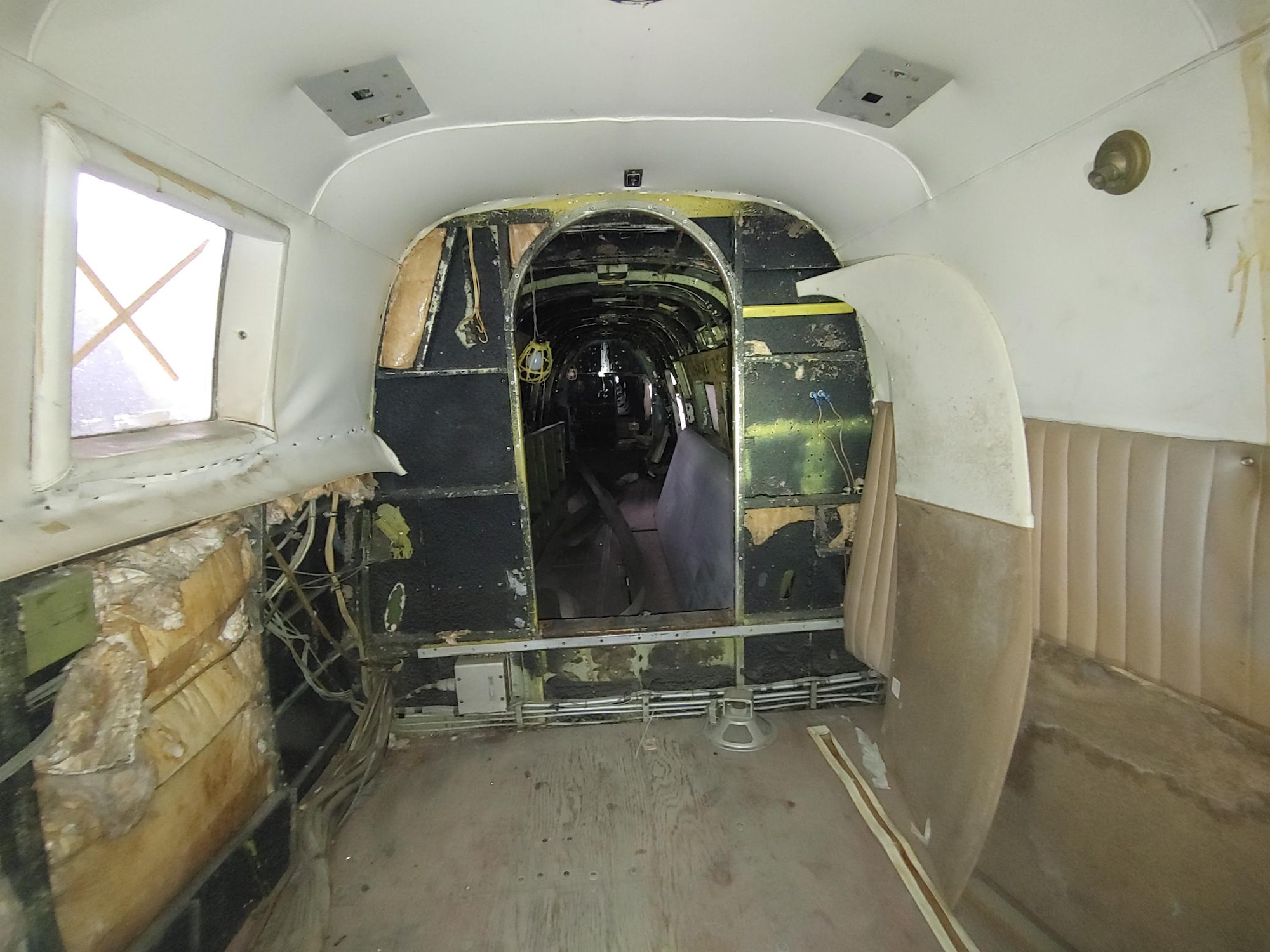 Douglas B-23 Dragon views in aircraft storage.