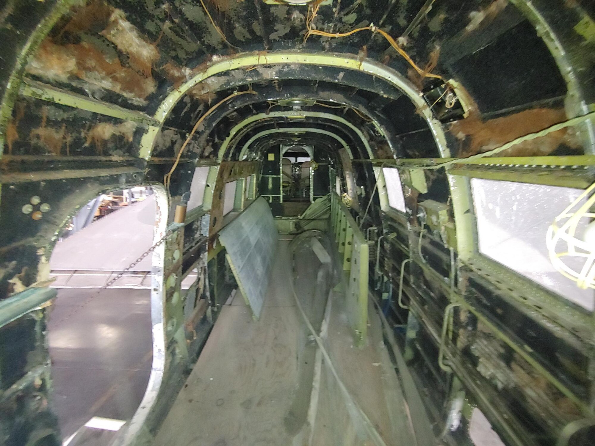 Douglas B-23 Dragon views in aircraft storage.