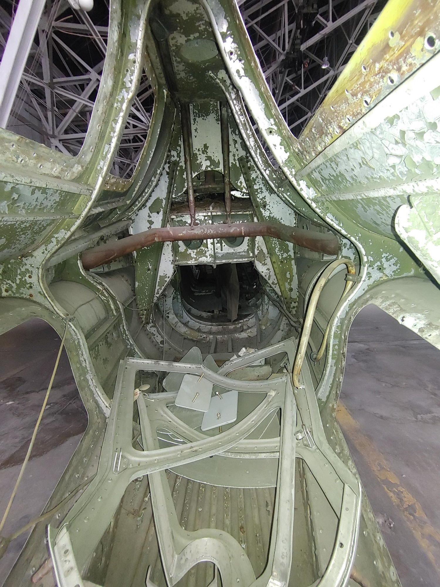 Douglas B-23 Dragon views in aircraft storage.