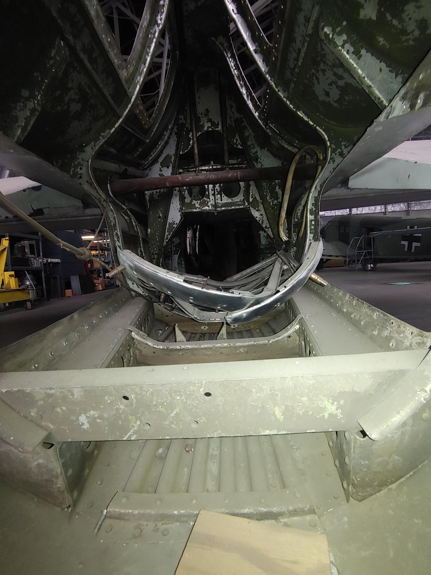 Douglas B-23 Dragon views in aircraft storage.