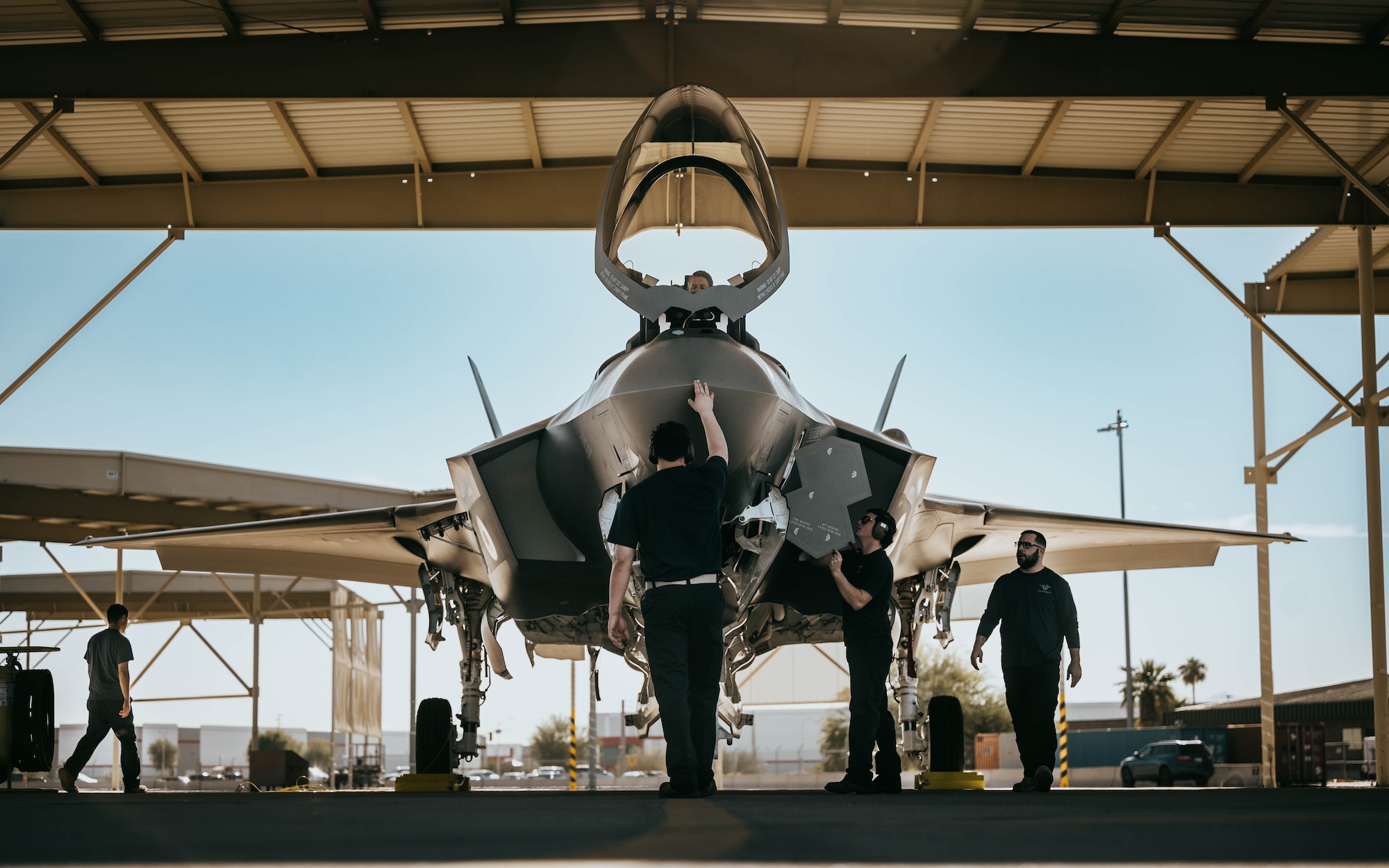The first Belgian F-35A arrives at Luke AFB