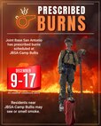 Prescribed burns scheduled at JBSA-Camp Bullis starting Dec. 9