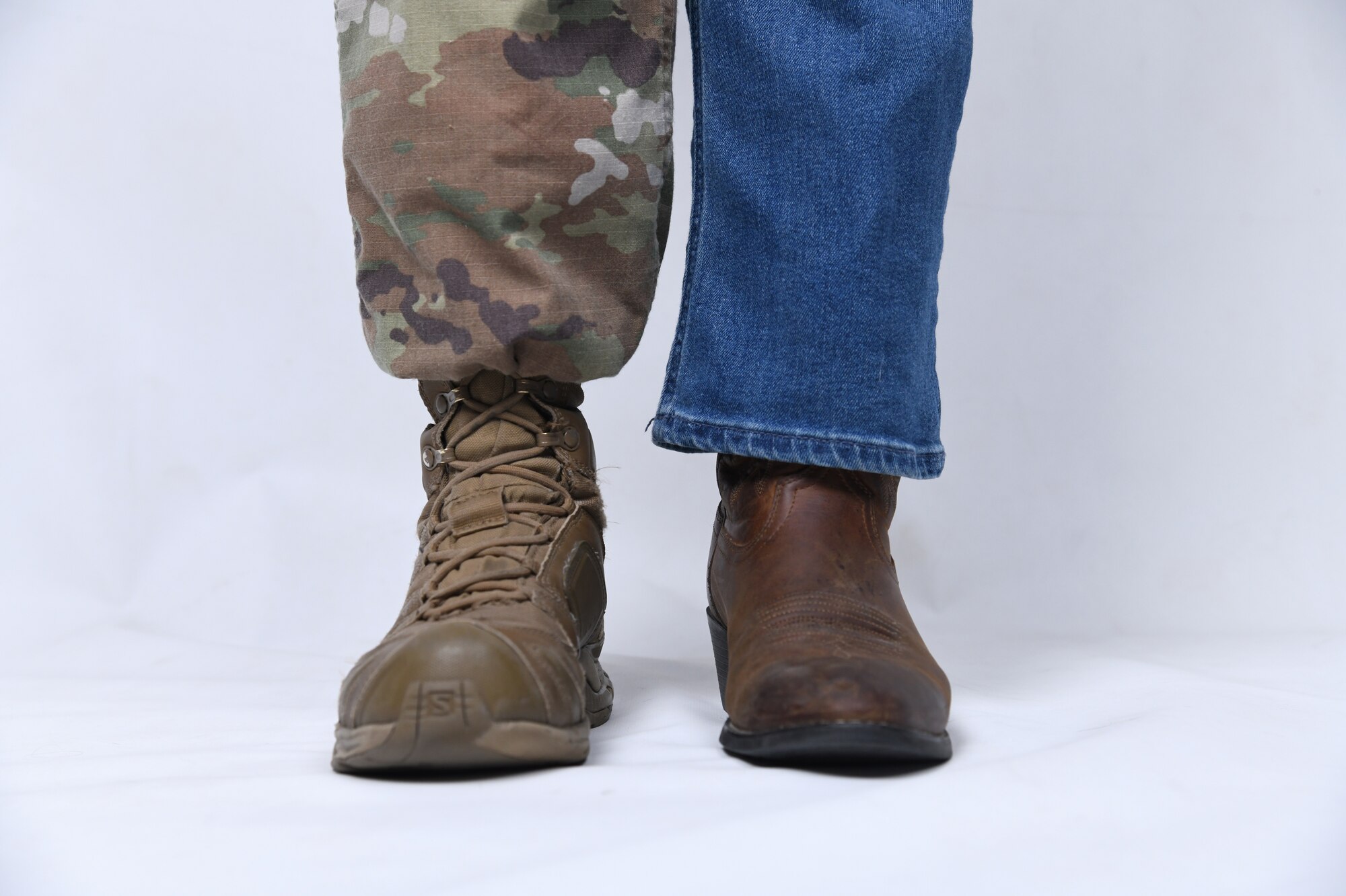 Senior Airman Madalyn Kime, 22nd Security Forces Squadron entry controller, poses for a photo at McConnell Air Force Base, Kansas, Dec 3, 2024. While deployed in 2022, Kime used her passion for line dancing to help her get through deployment, heartbreak and other rough patches in her life. (U.S. Air Force photo by Senior Airman Felicia Przydzial)