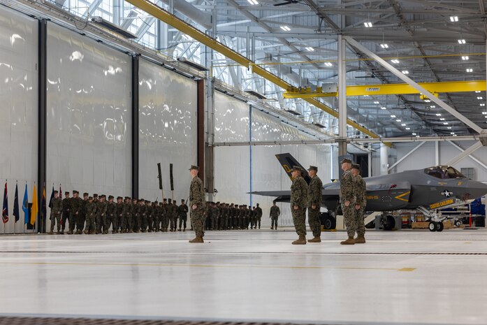 VMFA-251 is the first East Coast-based Marine Corps squadron to employ the F-35C Lightning II, which is designed to operate from conventional aircraft carriers or land bases and provides operational flexibility and persistence to II Marine Expeditionary Force. (U.S. Marine Corps photo by Lance Cpl. Orlanys Diaz Figueroa)