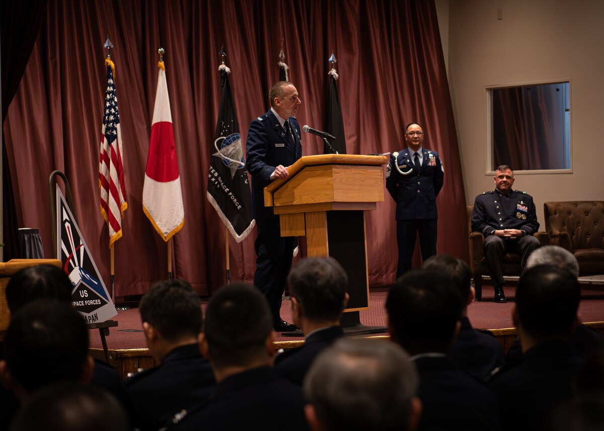 Man giving speech
