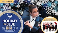 U.S. Air Force Band of the West Holiday in Blue Performances
