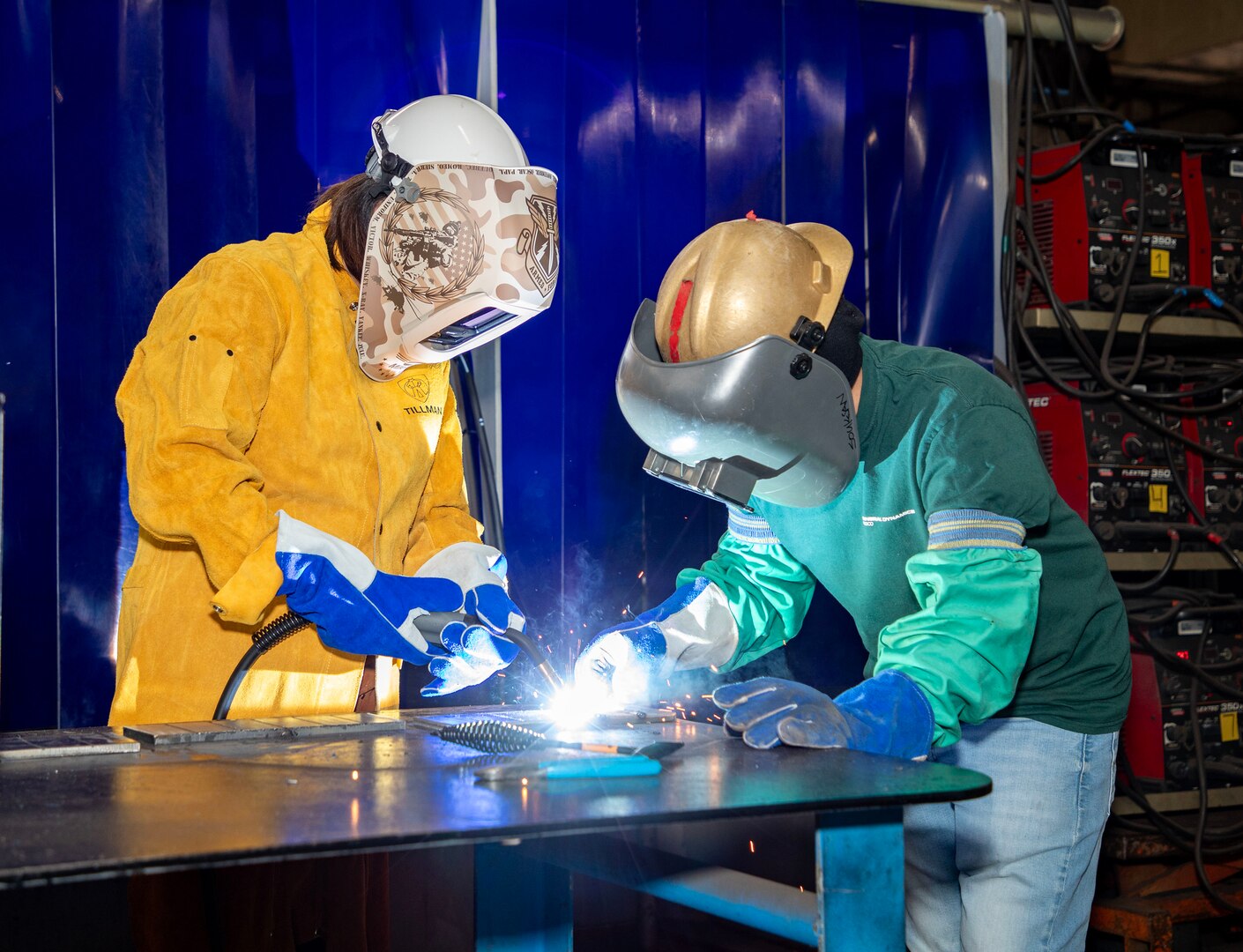 USNS Thurgood Marshall (T-AO 211) Keel Laying Ceremony.