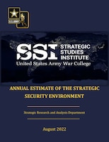 Cover for the 2022 Annual Estimate of the Strategic Security Environment