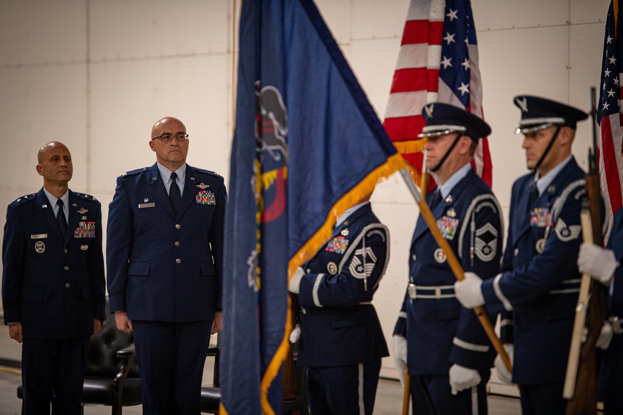 Col. Robert S. Noren, assumes command of the 193rd Special Operations Wing during a ceremony, Dec. 6, 2024 in Middletown, Pa.