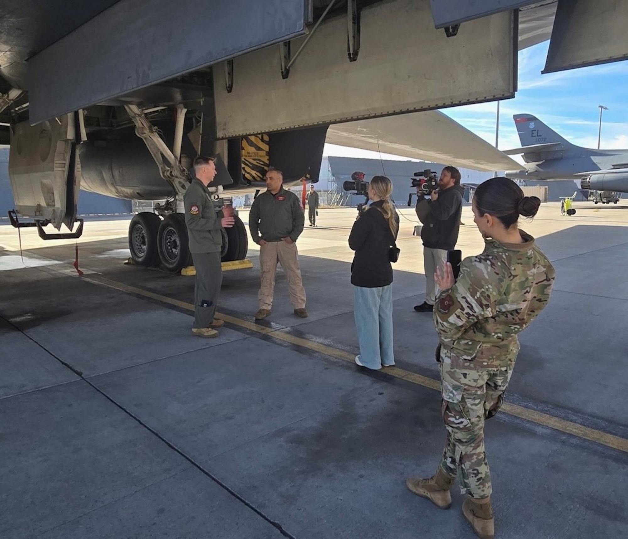 Newsweek’s Unconventional host flies in America’s fastest bomber