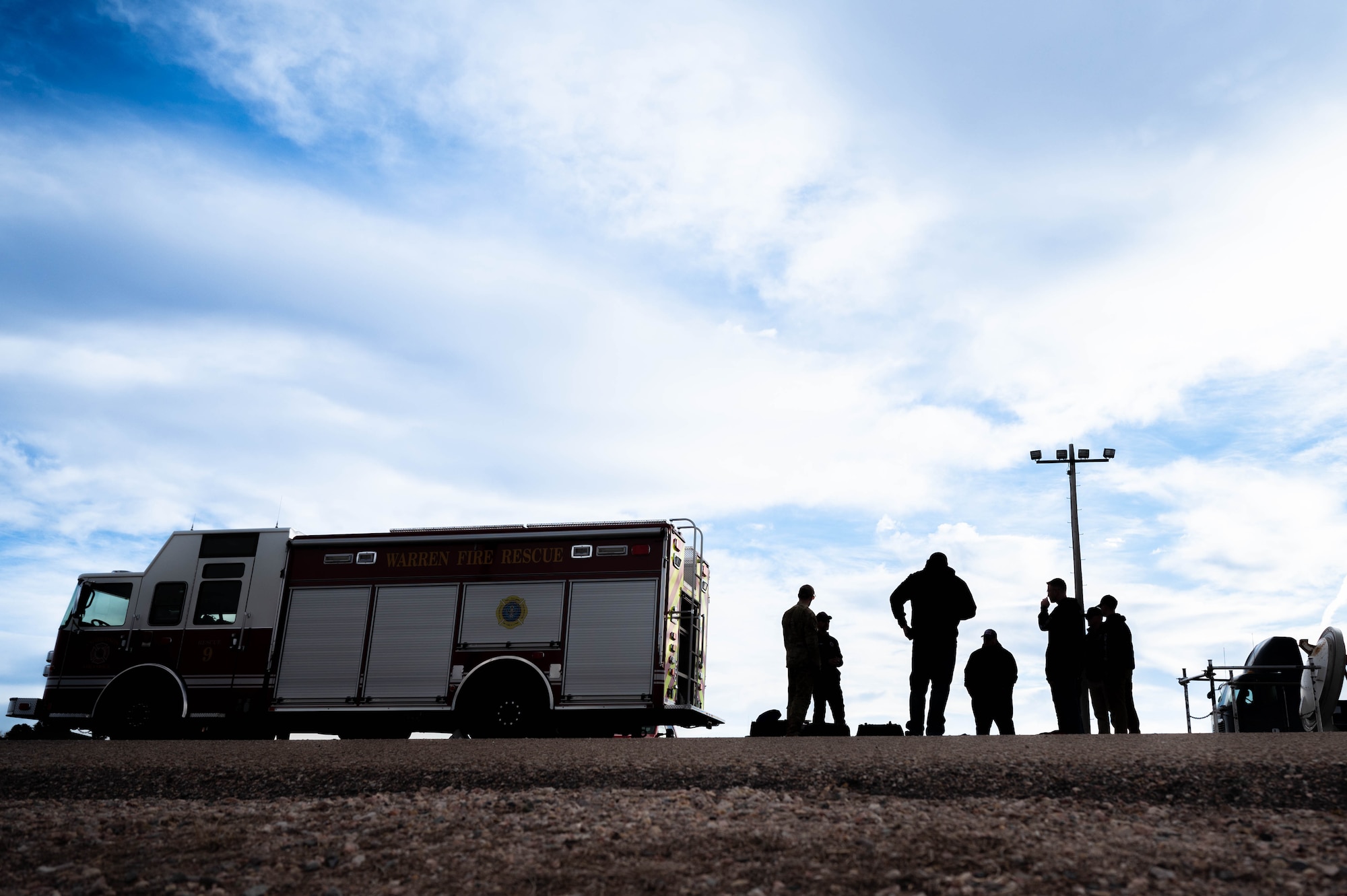 the Global Strike Joint Missile Silo Rescue Working Group exercise at F.E. Warren AFB, Wyoming, Oct. 26, 2024.
