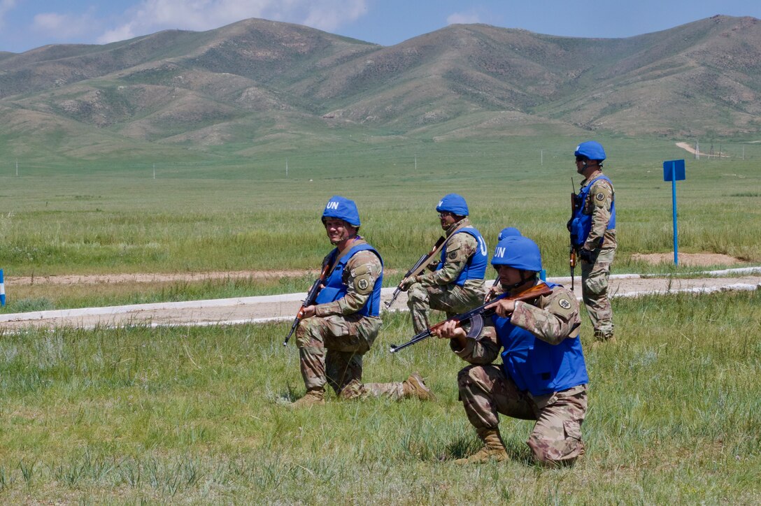 Khaan Quest is a United Nations multilateral peace keeping exercise focused on building peace keeping operations, humanitarian assistance, and disaster relief capabilities to strengthen partnerships and alliances in preparation for crisis and conflict response. This year, 20 countries participated with Service Members for all components.